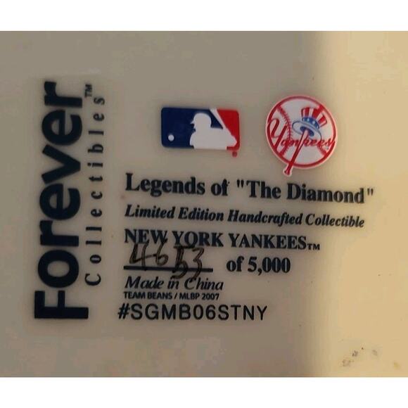 New York Yankees Stadium Snow Globe Forever Collectibles 2006 - Picture 8 of 8